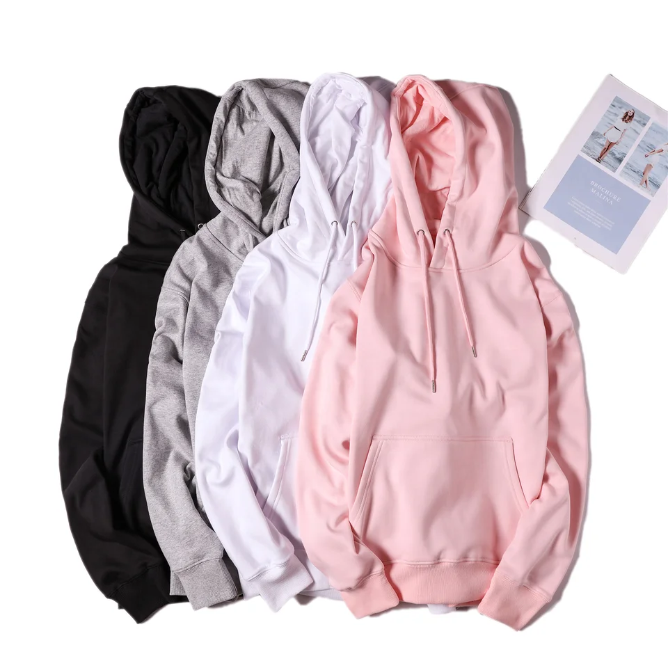 Wholesale Custom Autumn Winter High Quality With Kangaroo Pocket Blank Hoodies Unisex Cotton Terry Gym Hoodies For Men