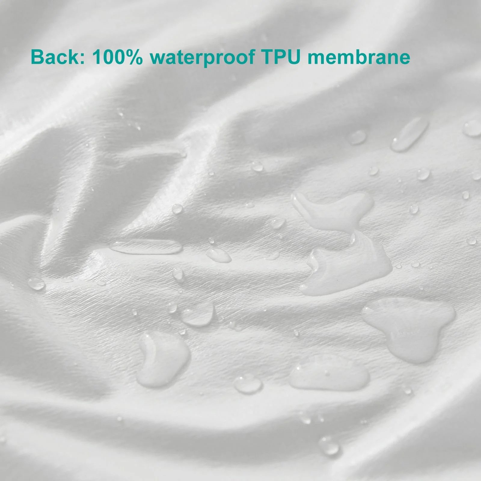 polyurethane laminated waterproof cotton terry fabric OEM 100% waterproof mattress fabric