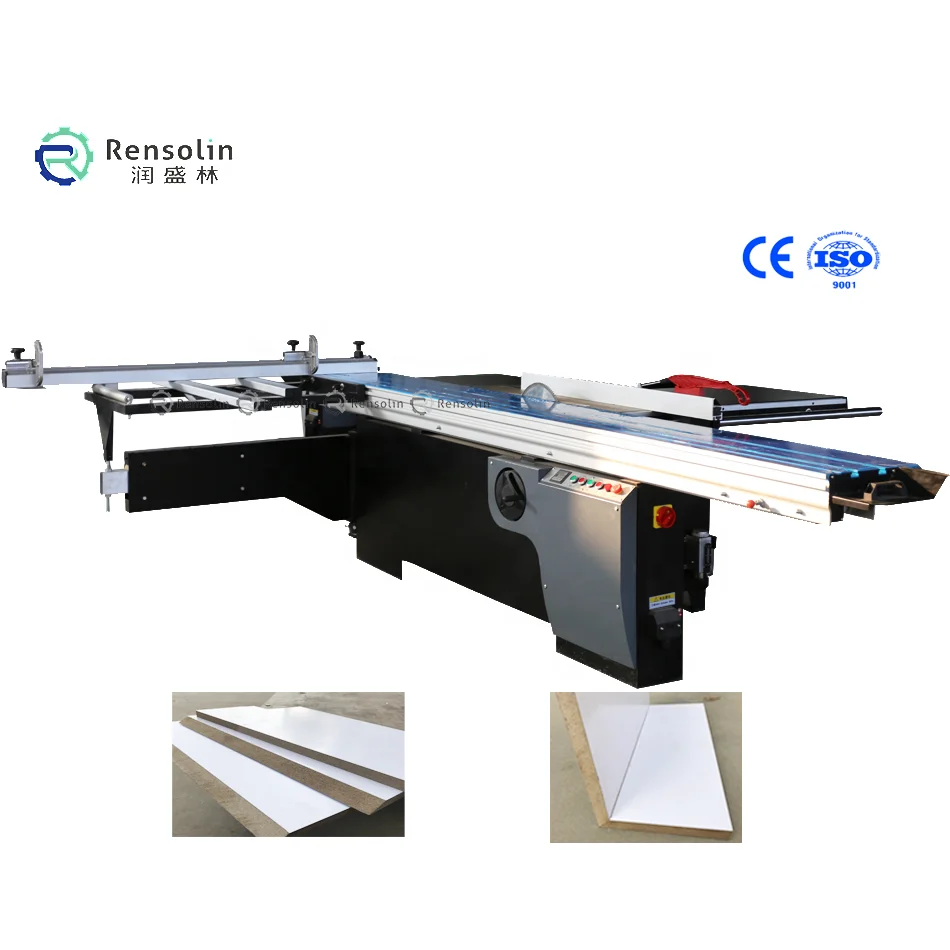 High Quality Vertical Style Precision Sliding Table Saw