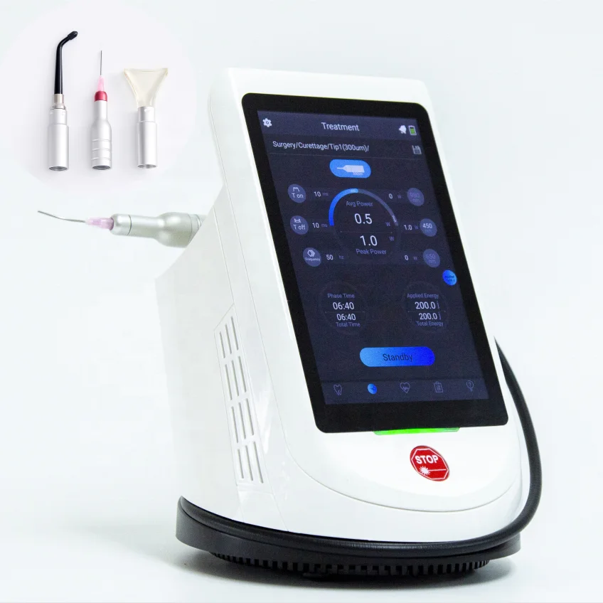 Hot Sale Dental Low Level Dental Laser 980nm 15w Whitening Machine Price Dental Soft Tissue Laser