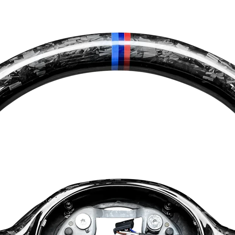 Forged carbon fiber perforated handle modified steering wheel for BMW BMW M8 8  7  X7  6 /GT X6 M5 5  X5 X4 X3 ZC-G38-T1