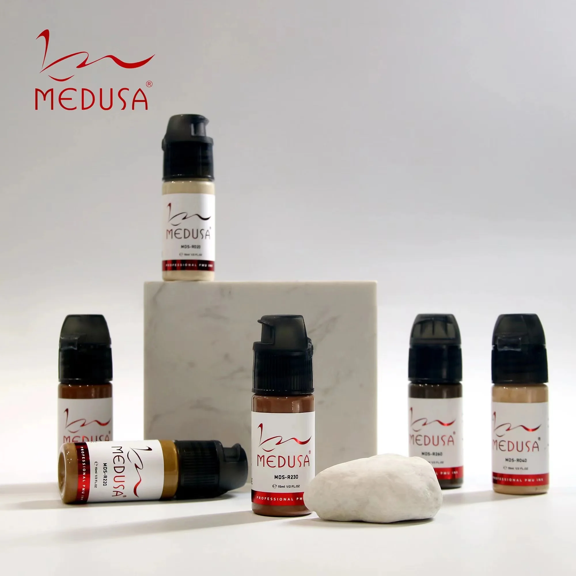 OEM Available MEDUSA Microblading Pigment Inks for Eyebrows and Lips Custom Permanent Makeup Tattoo Ink Model Number