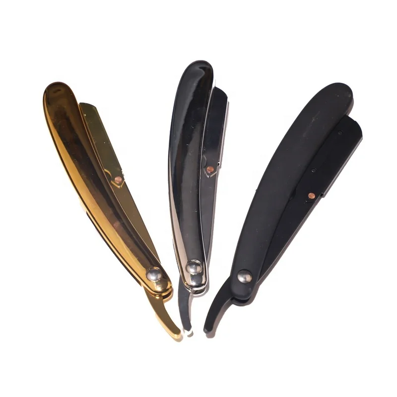 Оптовая продажа, товары для парикмахера, профессиональный держатель лезвий для прямой стрижки горла, парикмахерской