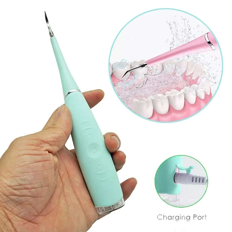 Portable Electric Tartar Scraper Tool Household Sonic Dental Calculus Remover