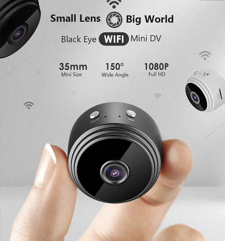 Night Vision IP Cameras 1080p Nanny Surveillance Security Cam A9 Wifi Wireless Mini Camera Seguridad Camara De Vigilancia Espias