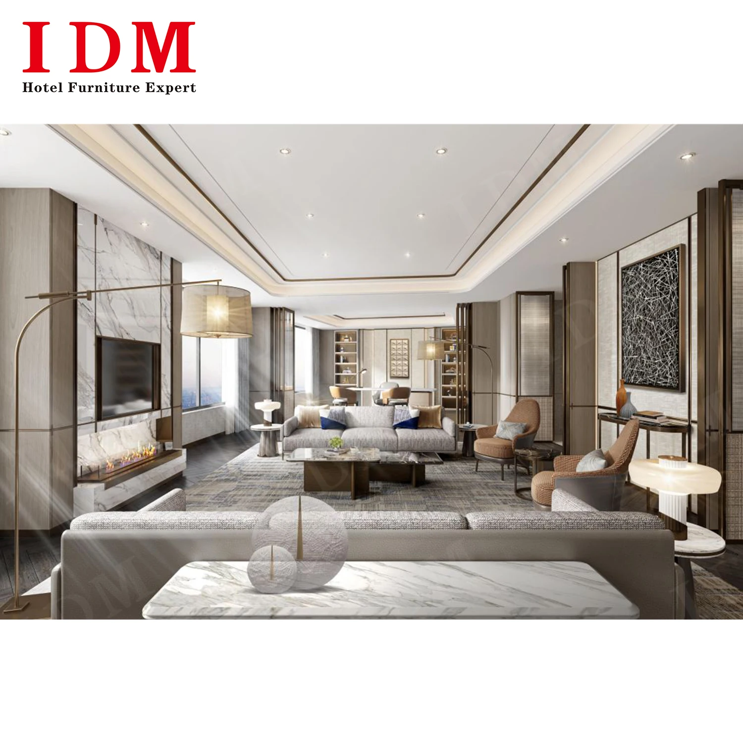 Commercial 5 star boutique hotel living room sets furniture package luxury adult bedroom furniture set king size room