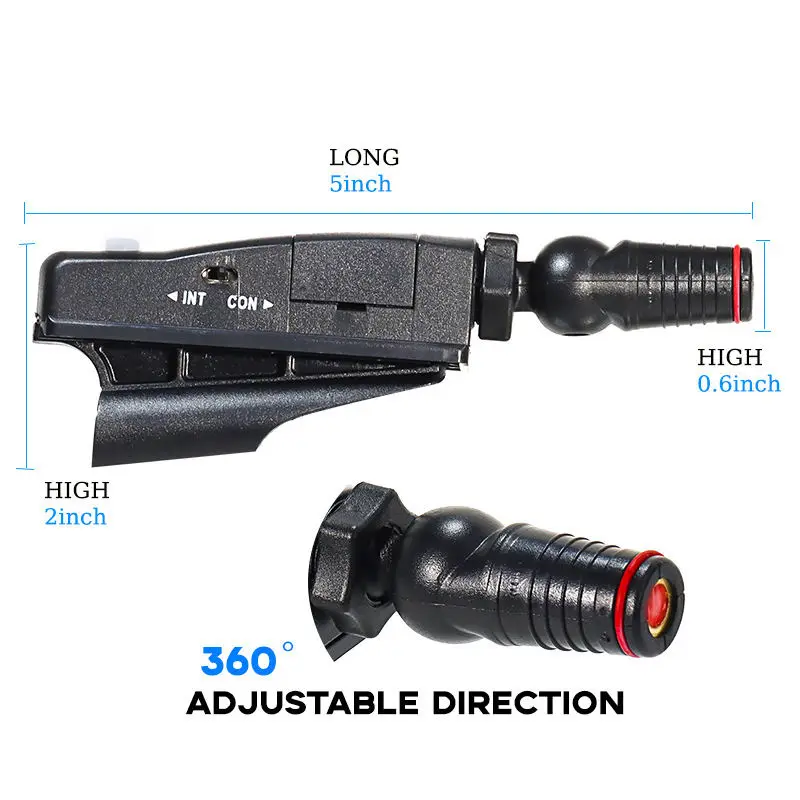 Outdoor Laser Red Line Pointer Portable Black Putting Guide Golf Training Aids