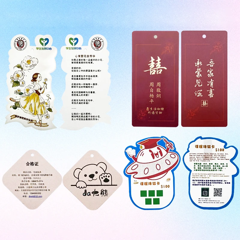 Custom printing advertising business card folding postcard wedding gift card thank you birthday greeting christmas paper card