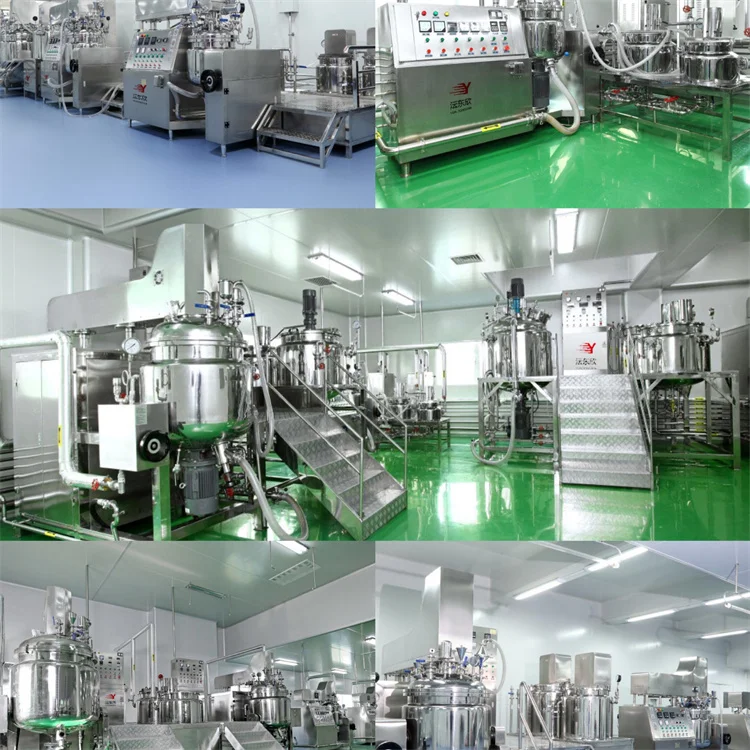 YDX Cosmetic Factory Homogenizer Moisturizer  Concealer Vacuum Emulsifier Mixer Machine