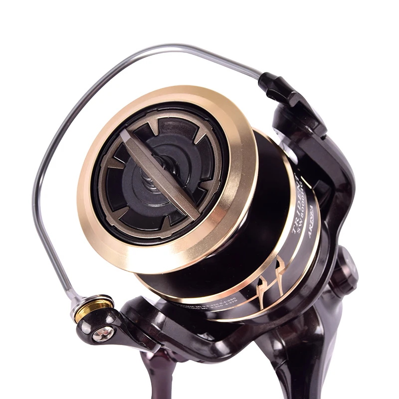Saltwater Resistant Stainless Steel Ball Bearing Full Metal Design Spinning Fishing Reels High Ratio Wheels