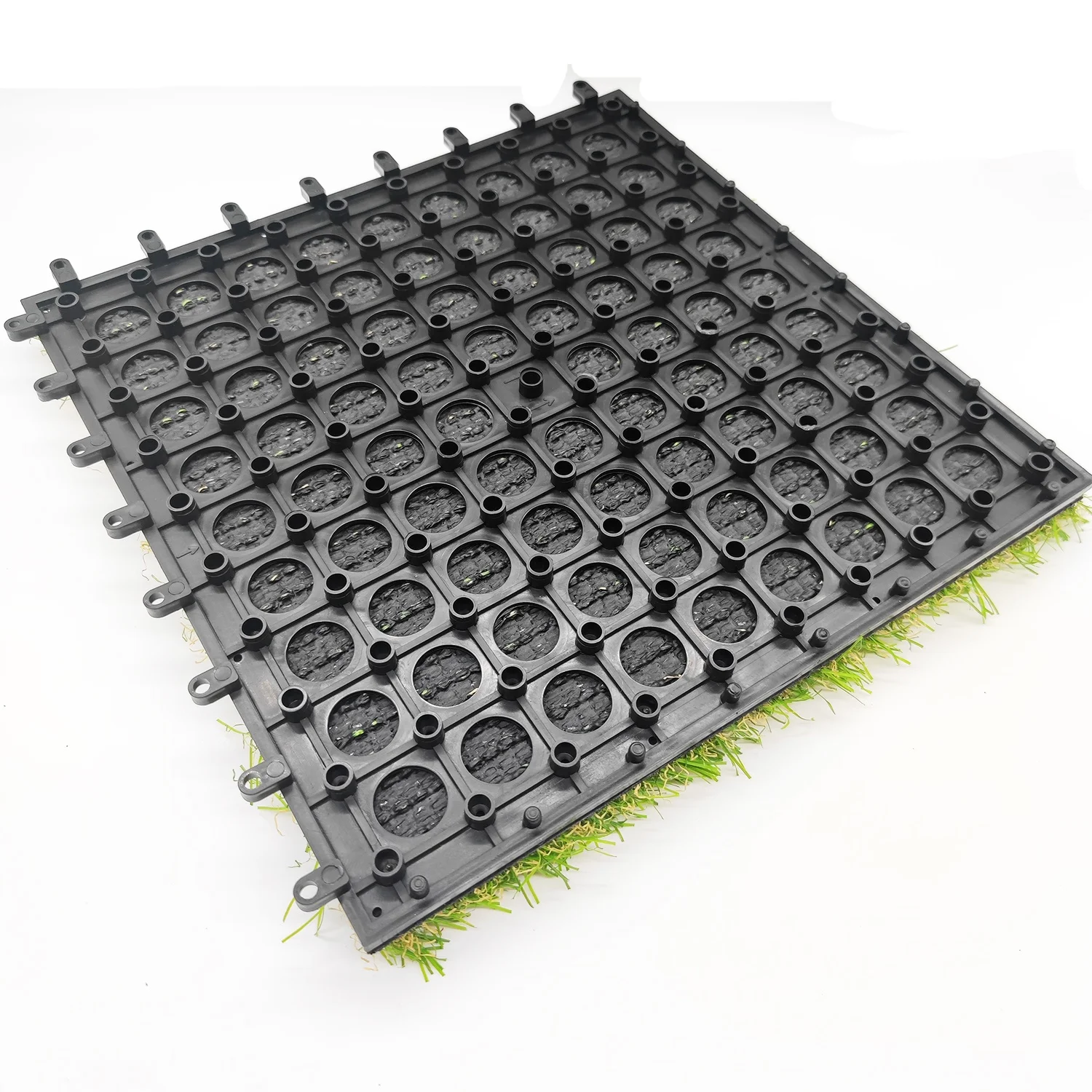 Black Artificial Grass Carpet Roll Synthetic Turf Lawn for Outdoor Landscape