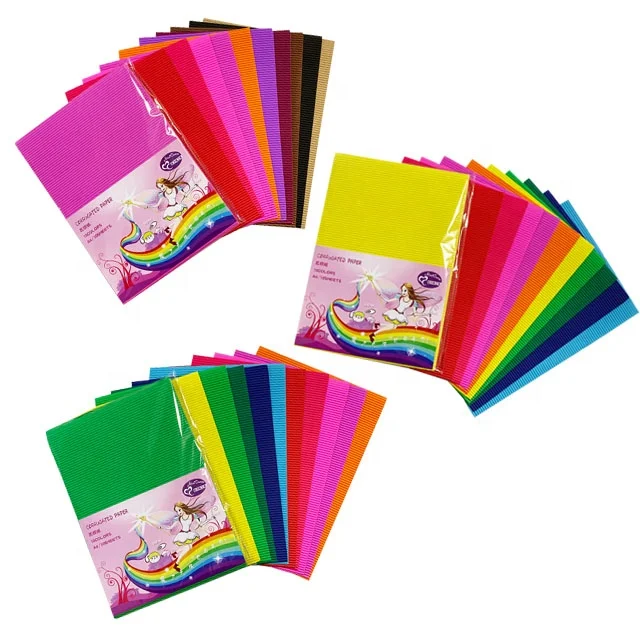 High quality 161GSM one sides corrugated paper sheet roll 50X70CM