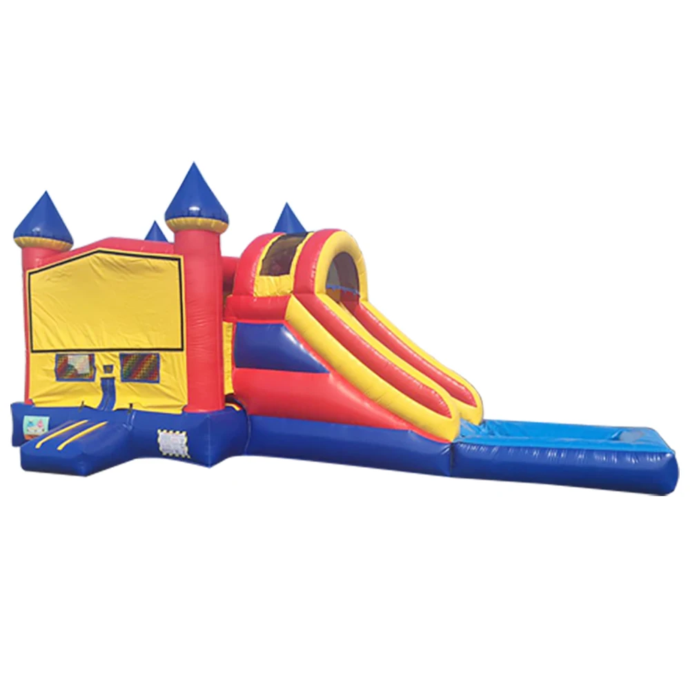 durable inflatable combo slide bounce house for children