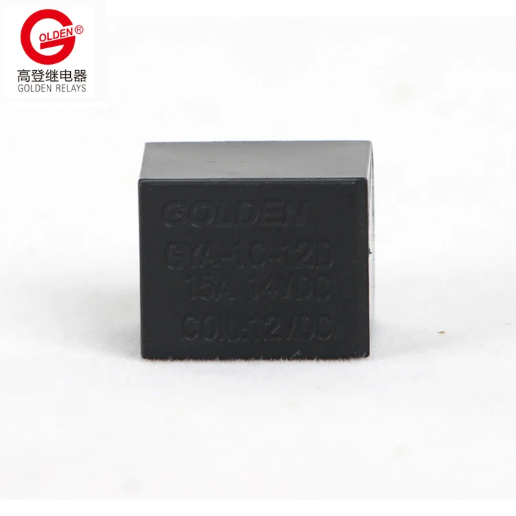 Golden Relays GYA-1C-12D 15A 3VDC 6VDC 9VDC 12VDC 24VDC 48VDC Cross T73 or 3FF Small Relay 5pins SPNO SPNC SPDT 0.8W