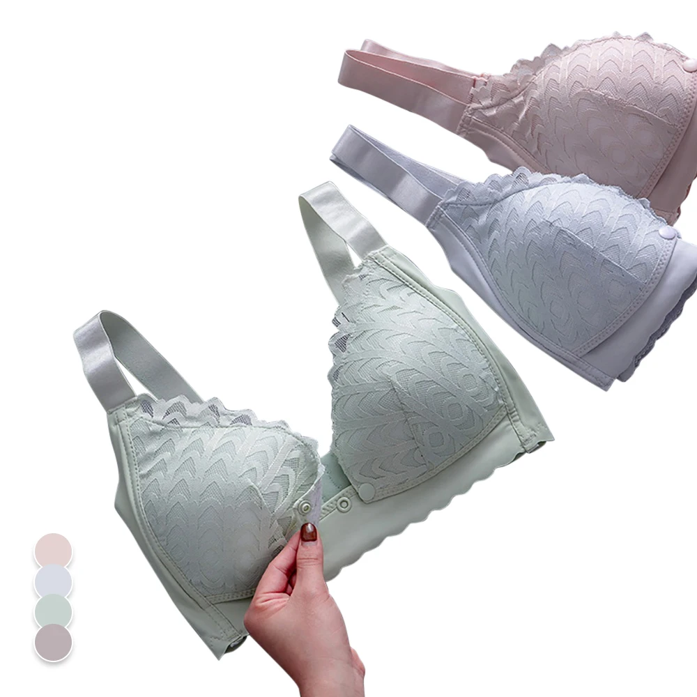 Ama Larsi Wholesale Athletic Wear Women Breathable Plus Size Maternity Nursing Sports Bra