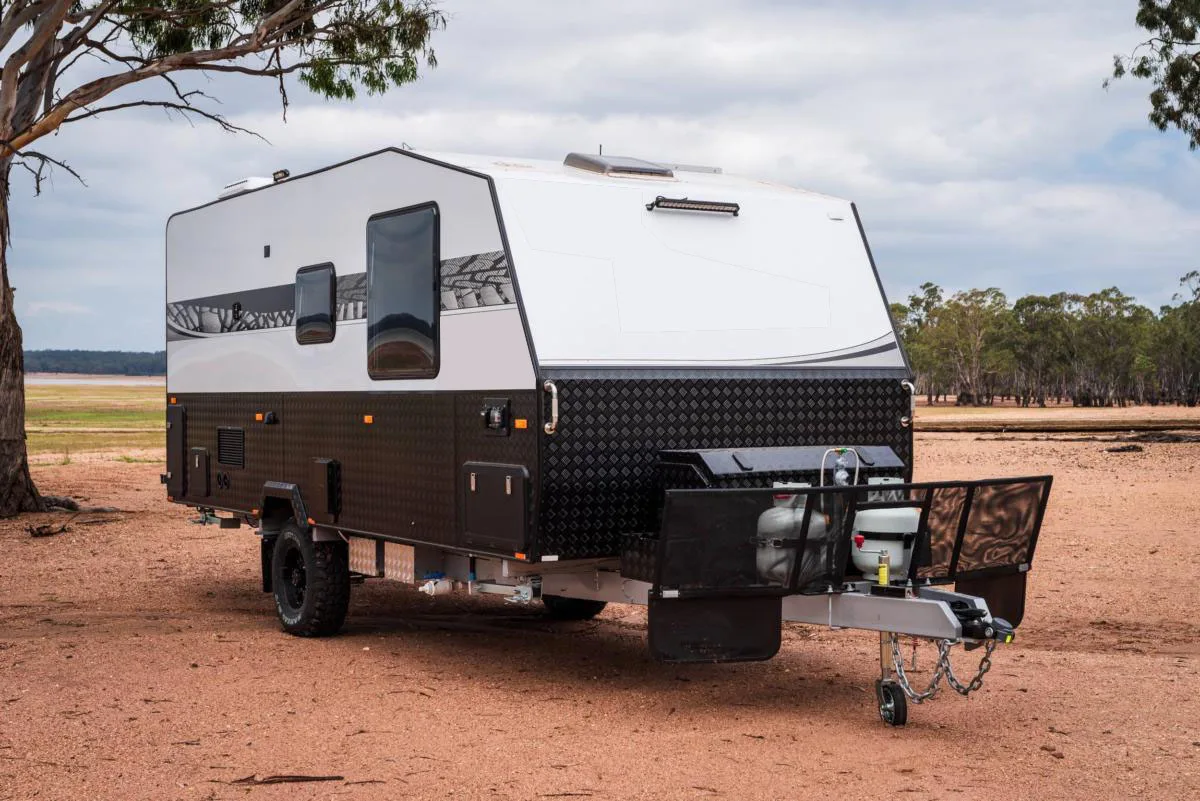 ECOCAMPOR Famous Luxury Off Road travel trailer RV caravan with main bed