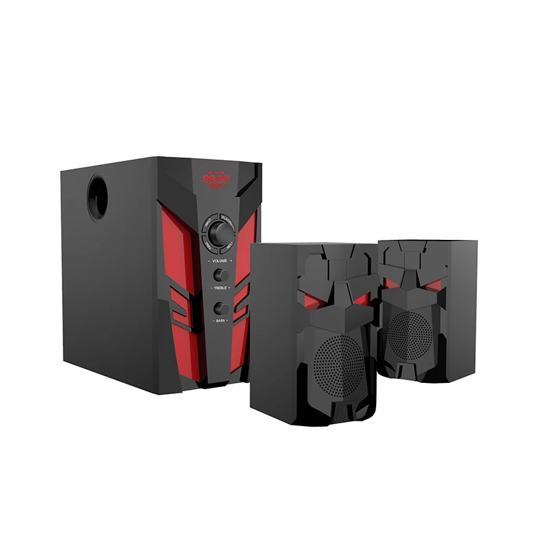 Factory price 2.1 blue tooth subwoofer multimedia speaker with usb sd fm