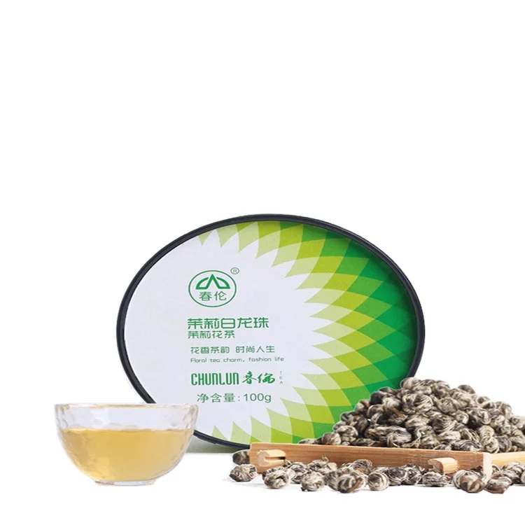 
Organic medium natural chinese 100g jasmine traditional flower tea 