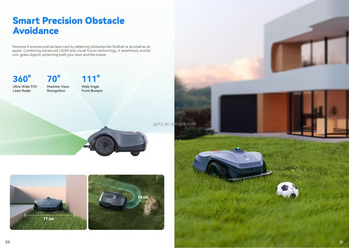 2025 New Arrival WiFi Electric Remote control lawnmower Intelligent Smart Wireless lawn mower Robotic grass cutter robot