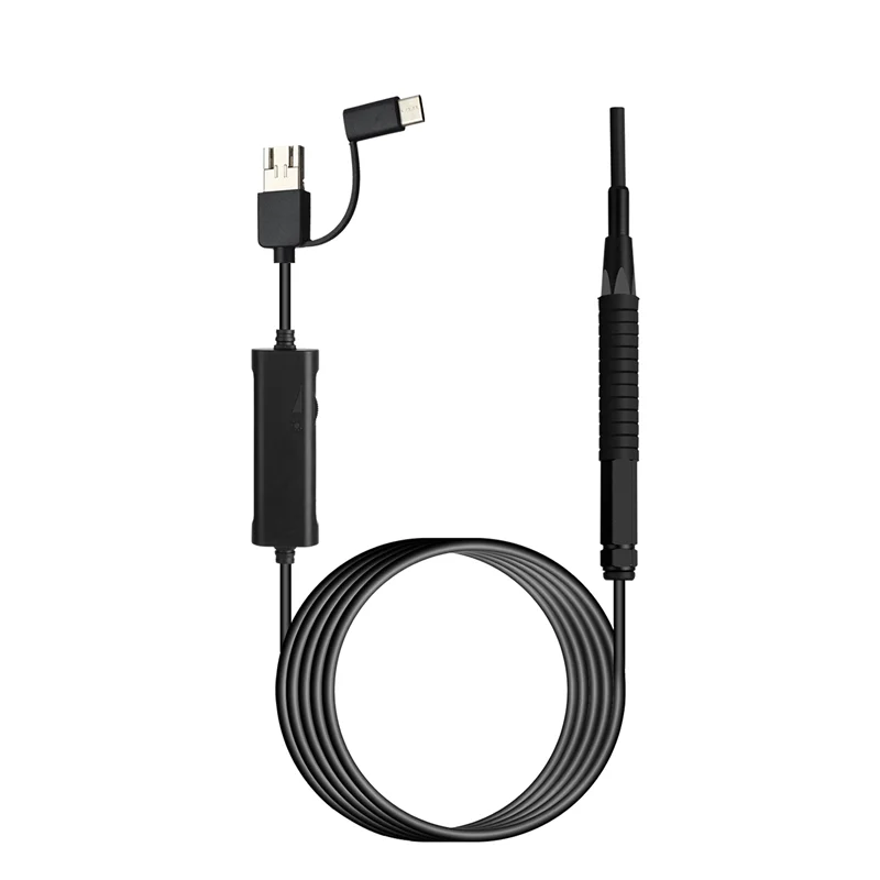  3 в 1 горячая Распродажа USB ухо Сфера эндоскоп камера с очистителей для удаления ушной серы инструмент 9 мм объектив портативный светодиодный источник