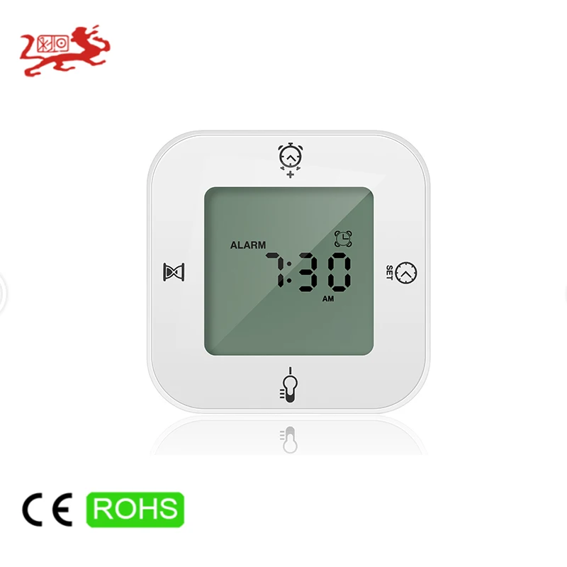 Good Quality Backlight Clock Digital Indoor Outdoor Waterproof Hygrometer Thermometer