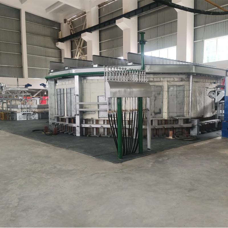 Quartz glass tempering melting furnace small capacity electric melting furnace production line glass equipment