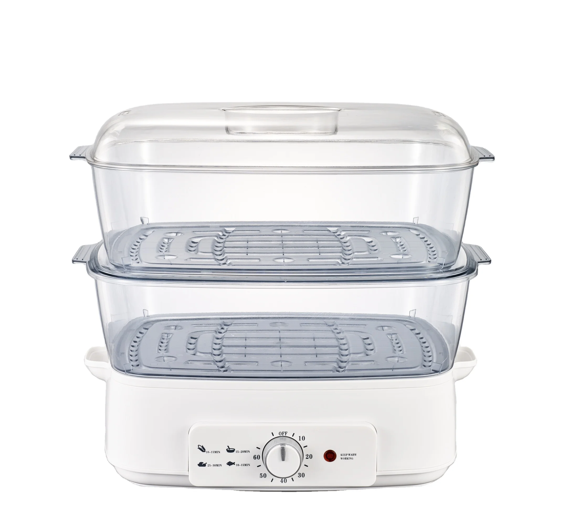 
Home Electric Food Steamer Large Vegetables Steam Cooker 