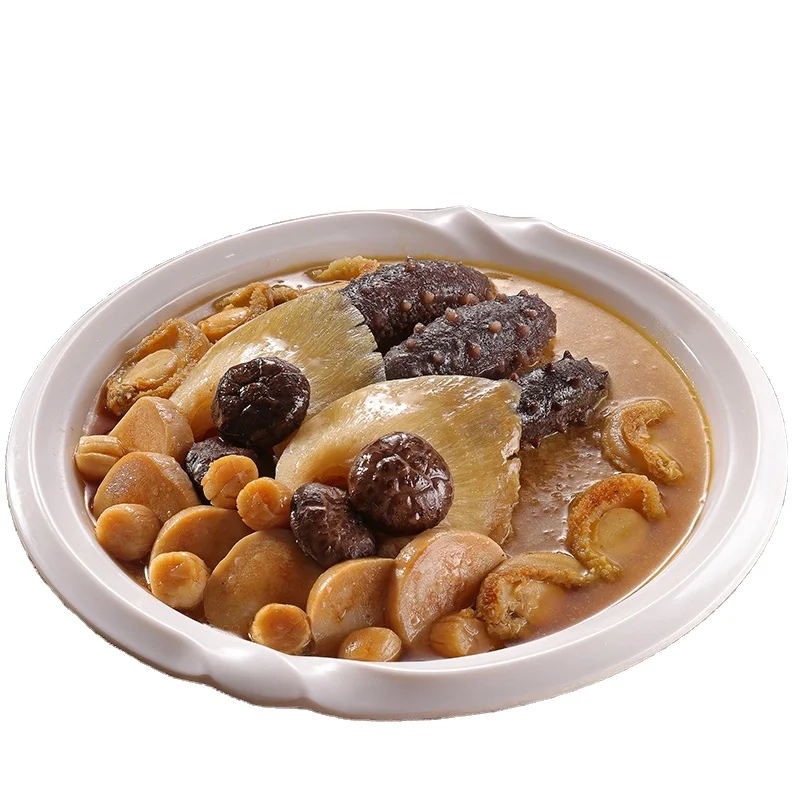 Premium Quality with Best Price Seafood Dishes Canned Seafood Sea Cucumber Abalone Buddha Jumps Over The Wall