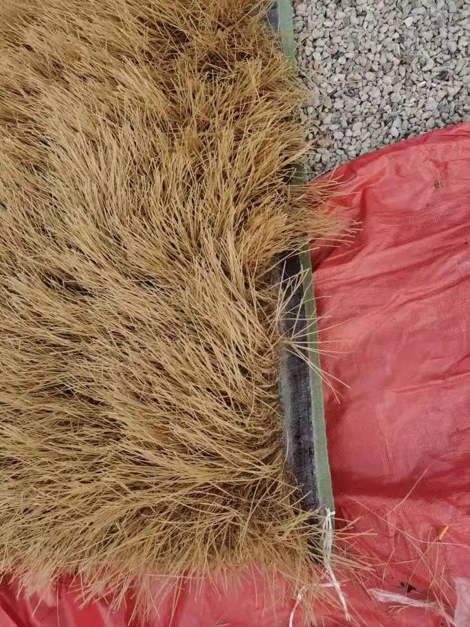 Wholesale Waterproof Fabricated Maldives Mexican Palm Leaf Straw Umbrella Thatch Roofing