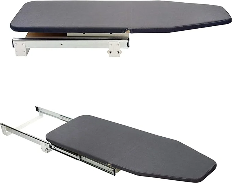 Popular Product Retractable Aluminium Alloy Cabinet Pull Out Foldable Rotatable Wardrobe Accessories Wardrobe Ironing Board
