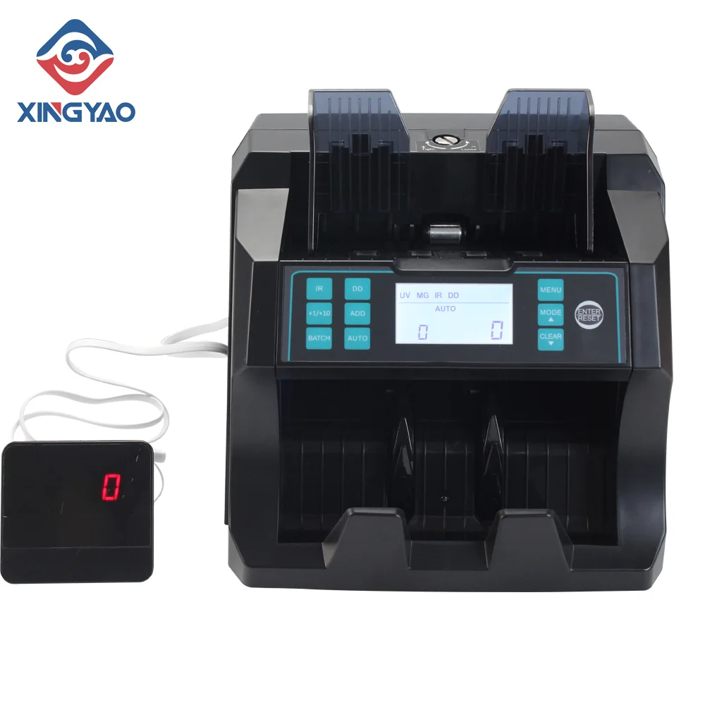 UV/MG/IR/DD 100-240V Wide Voltage Front-loading Money counter USD EUR  Peru Canadian Billnote Counting Machine