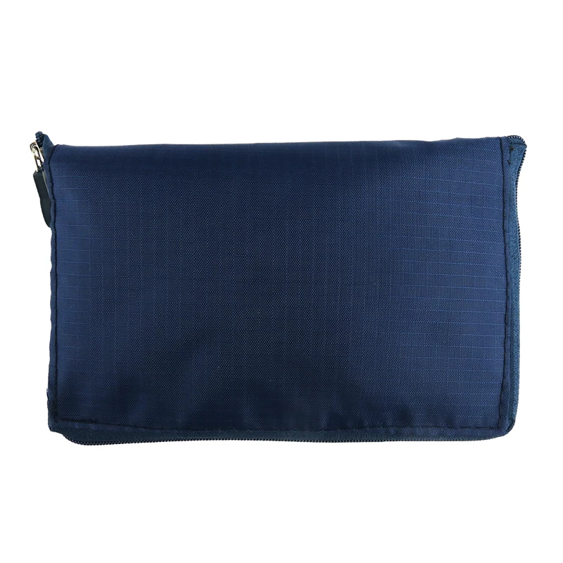 Supermarket Large Capacity Portable Reusable Bags Eco Shopping With Zip Pocket