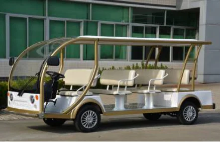 14 passengers Electric Tour car for campus and city tour