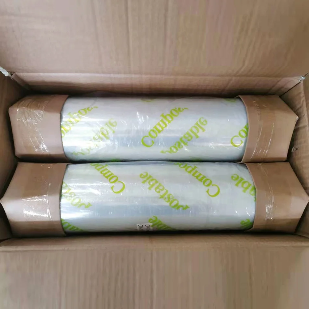 Biodegradable And Compostable Stretch Wrap Film Stretch Pallet Shrink Wrap