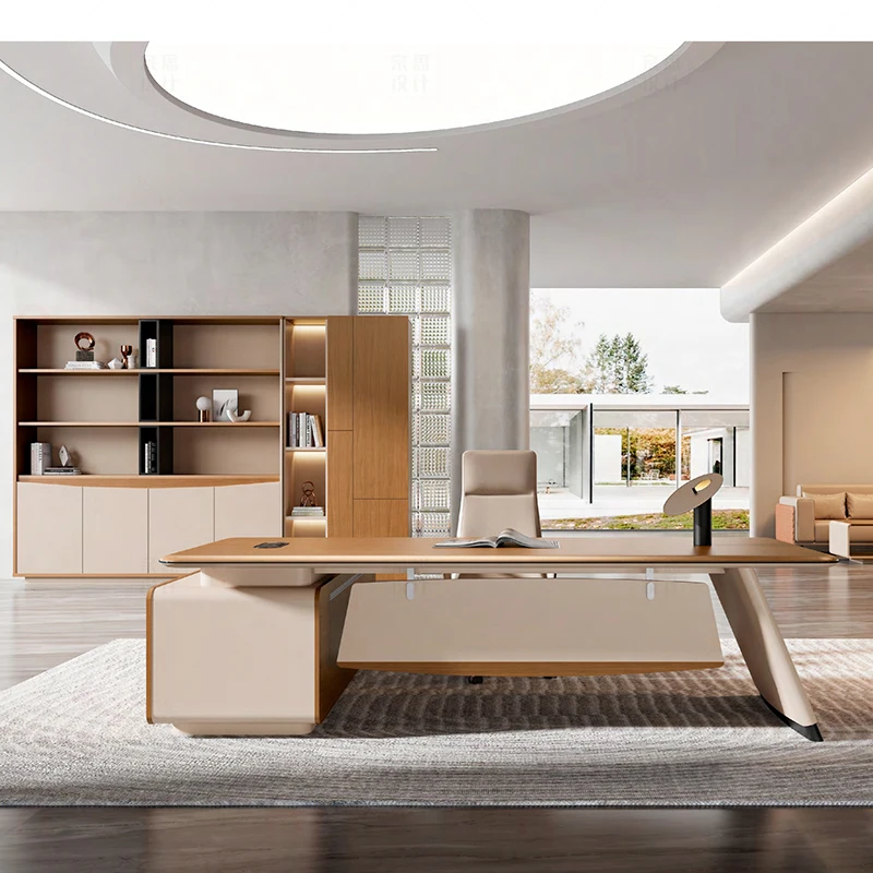 New Arrival Modern Office Furniture Executive Desk Luxury CEO Manager Office Presidential Office Executive Table