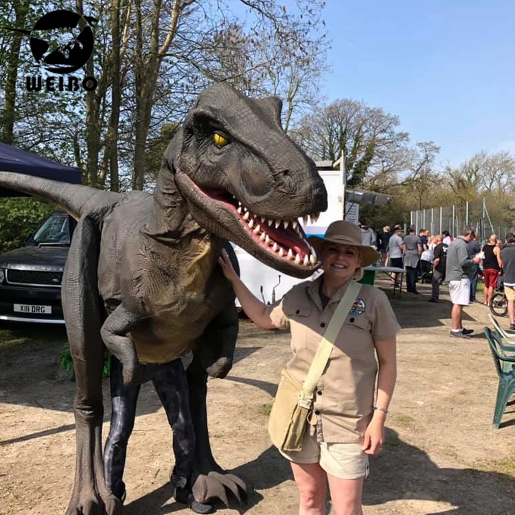 Dino Park Attraction Realistic Dinosaur Costume