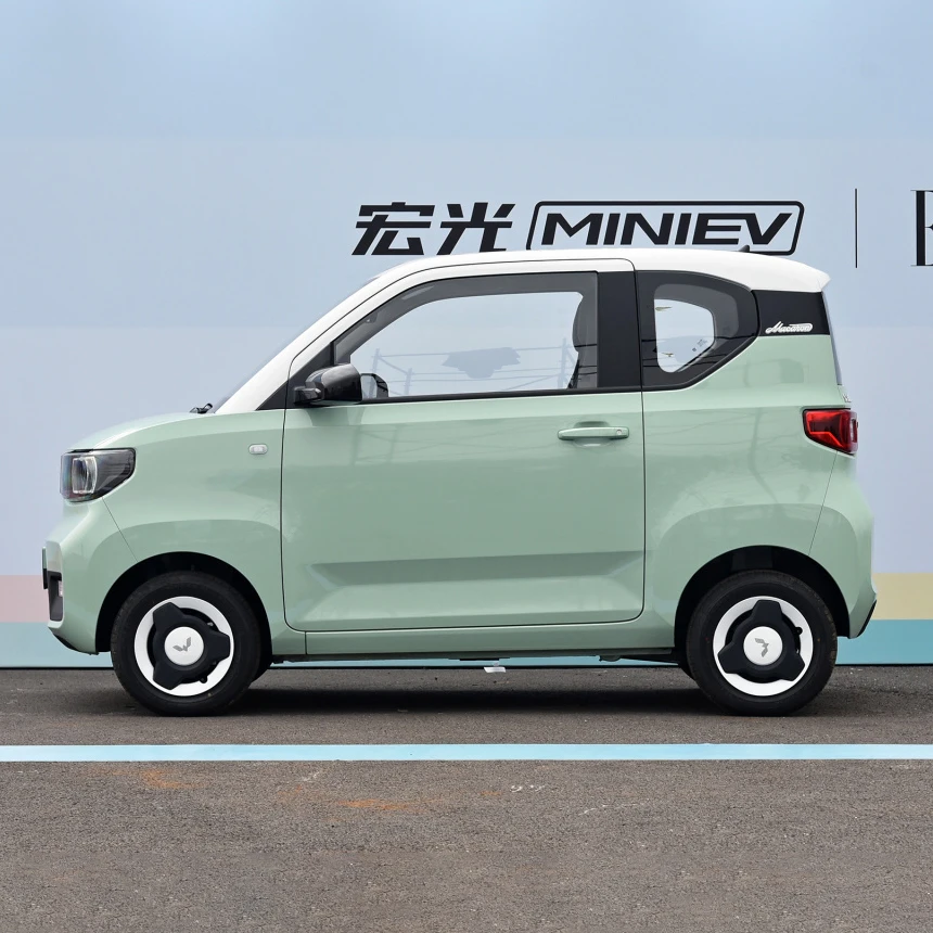 Wuling Hongguang воздушная подушка мини ev 100 км/ч литиевая батарея 2021 Электрический новый