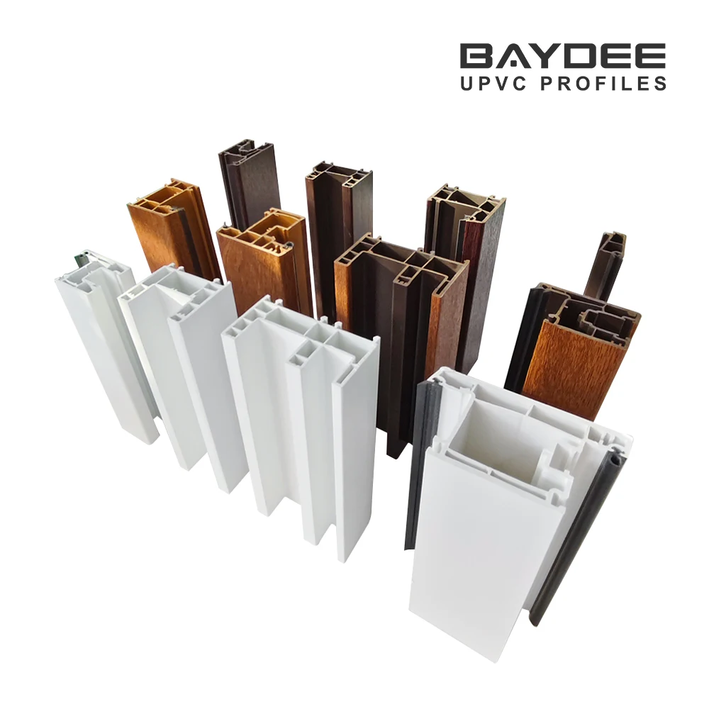 china UPVC sliding Windows and Doors with lower price upvc awning window double glazed windows