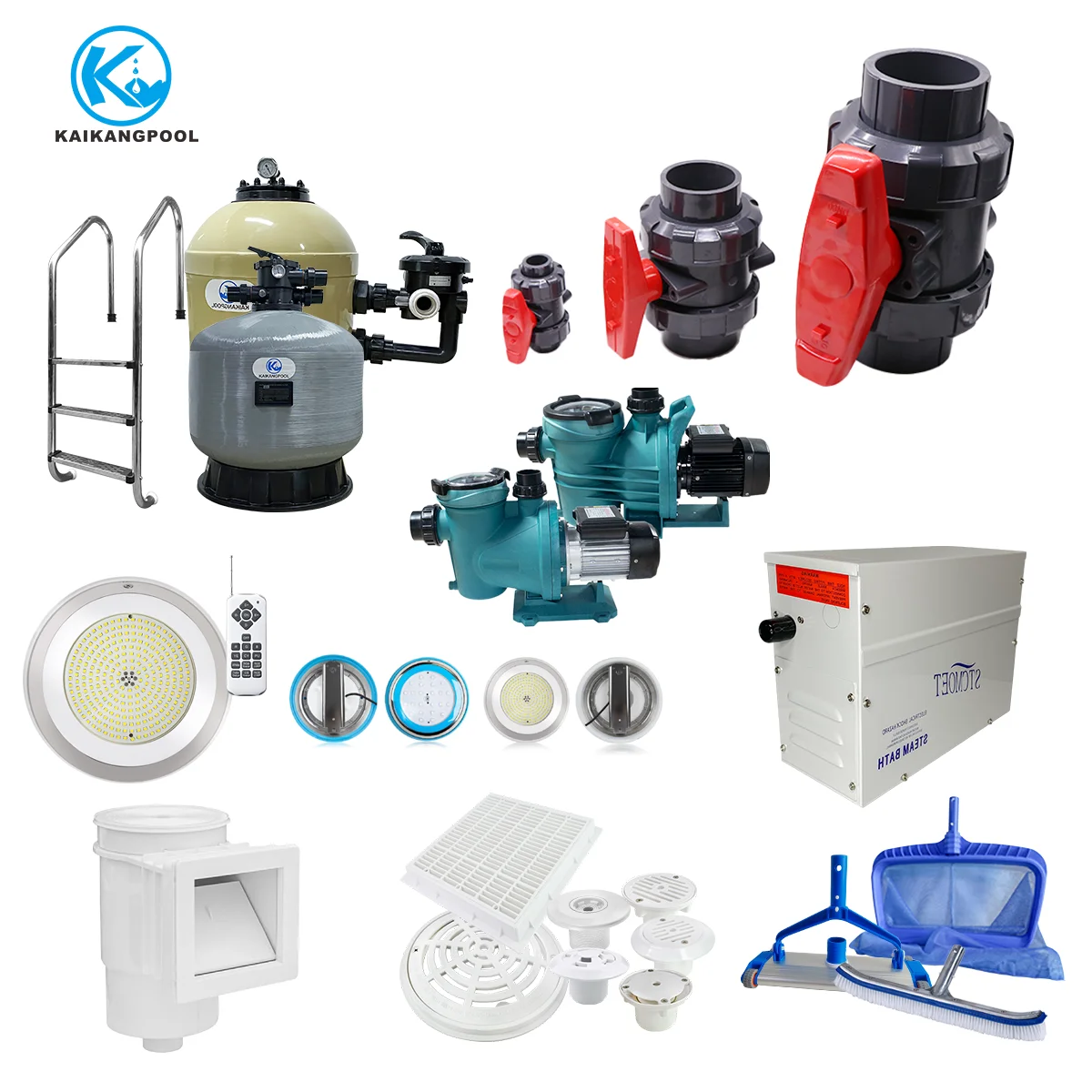 Big swimming pool cleaner for cleaner pool, industrial pool cleaner  head