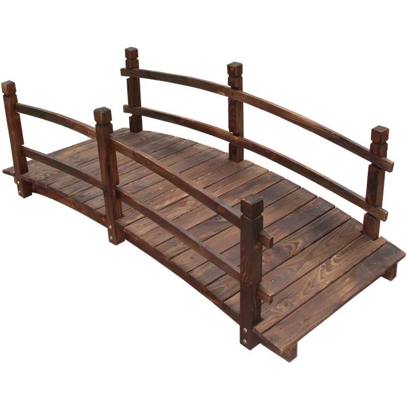 Новейший дизайн антикоррозийный деревянный мост современный садовый водонепроницаемый под заказ