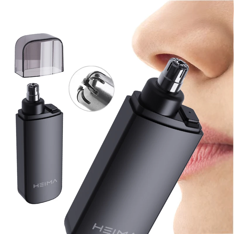 Electric Nose Hair Trimmer Implement Shaver Facial Nose Hair Scissors Neck Eyebrow Shaver Men Women Clean Trimer Razor Remover