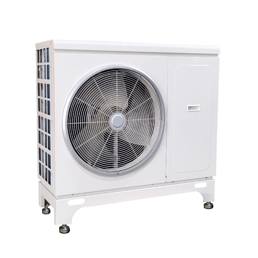 R290 Full DC инверторный нагревательный и охлаждающий тепловой насос для центрального отопления дома воздух-Водяная Система Теплового Насоса