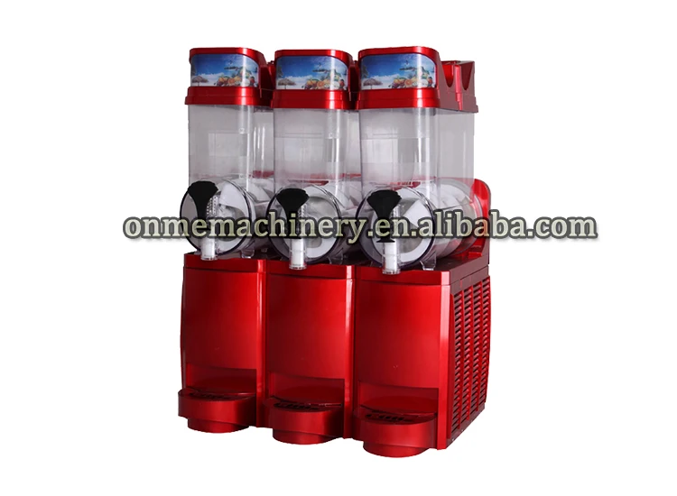 Factory Direct Supply Cheap Easy Cool Snow White Slush Machine 3 Tank Commercial