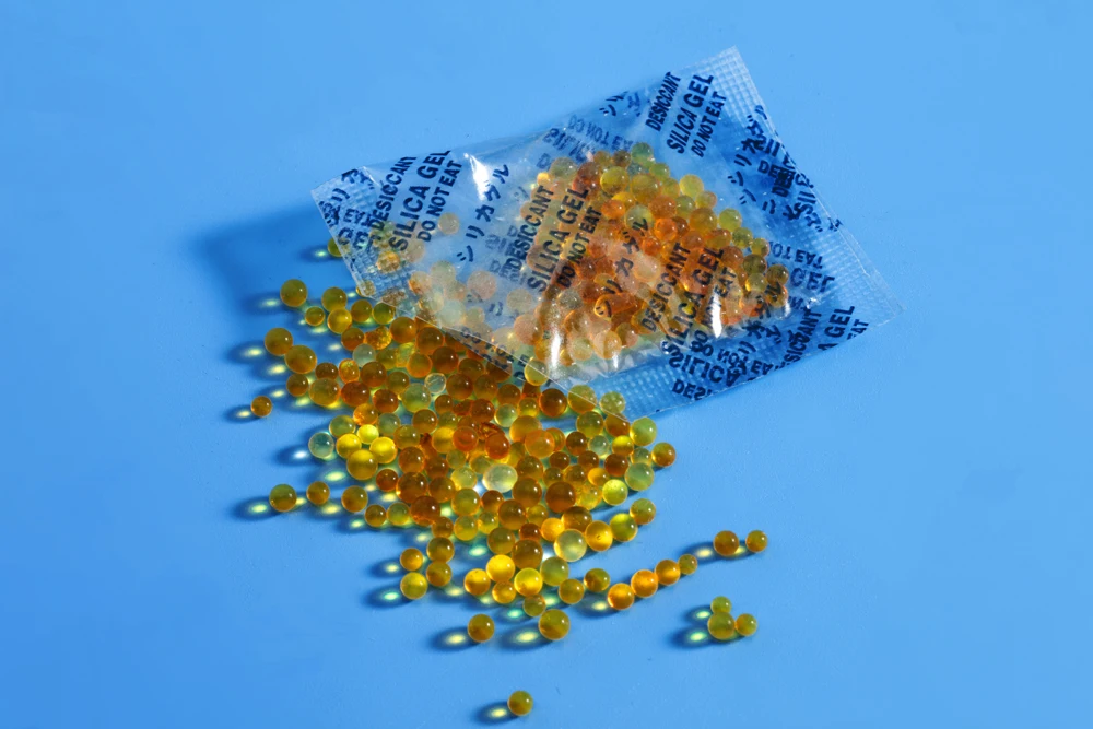 MINGHUI 5g Static Drying RoHS Reach DMF Standard Desiccant Silica Gel Desiccant Silica Gel Bag