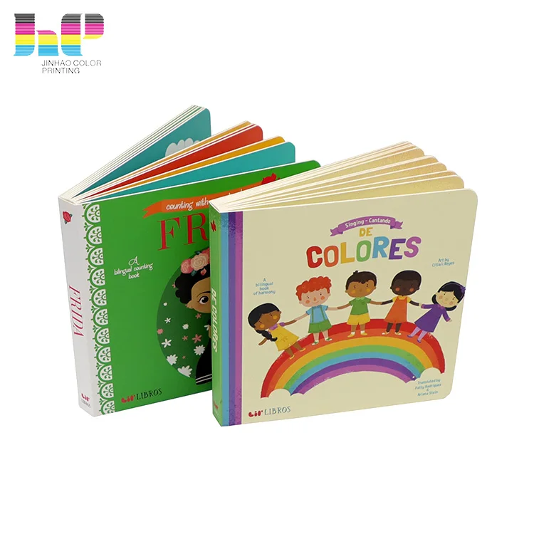 
high quality cheap full color custom printing self publish children board book 