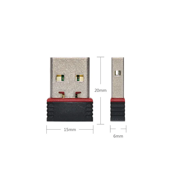 
802.11b/g/n Nano150Mbps Wireless USB Adapters mini USB Adapter MT7601 usb wifi adapter Integrated Antenna 