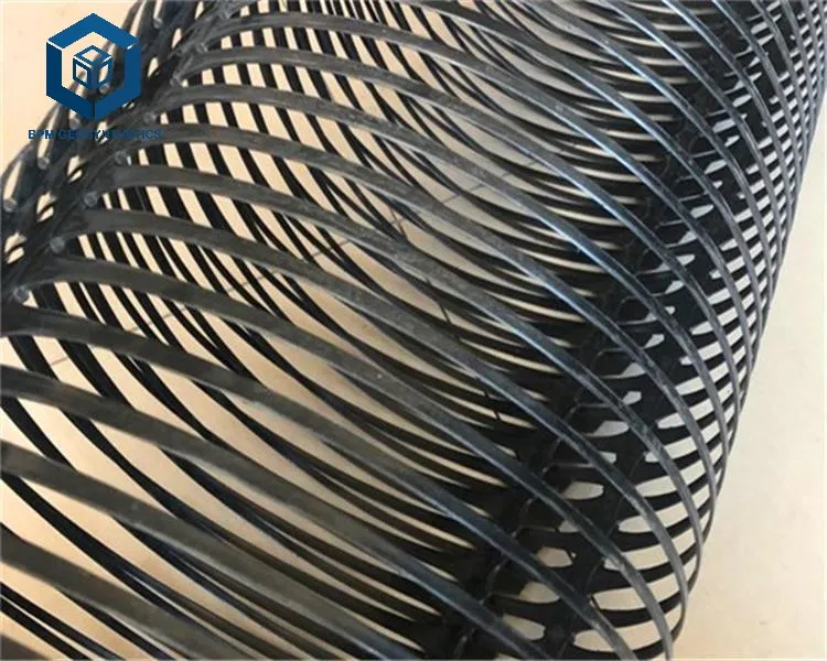  Высокопрочная георешетка из полиэстера Uniaxial 800-50 для дорожного строительства в