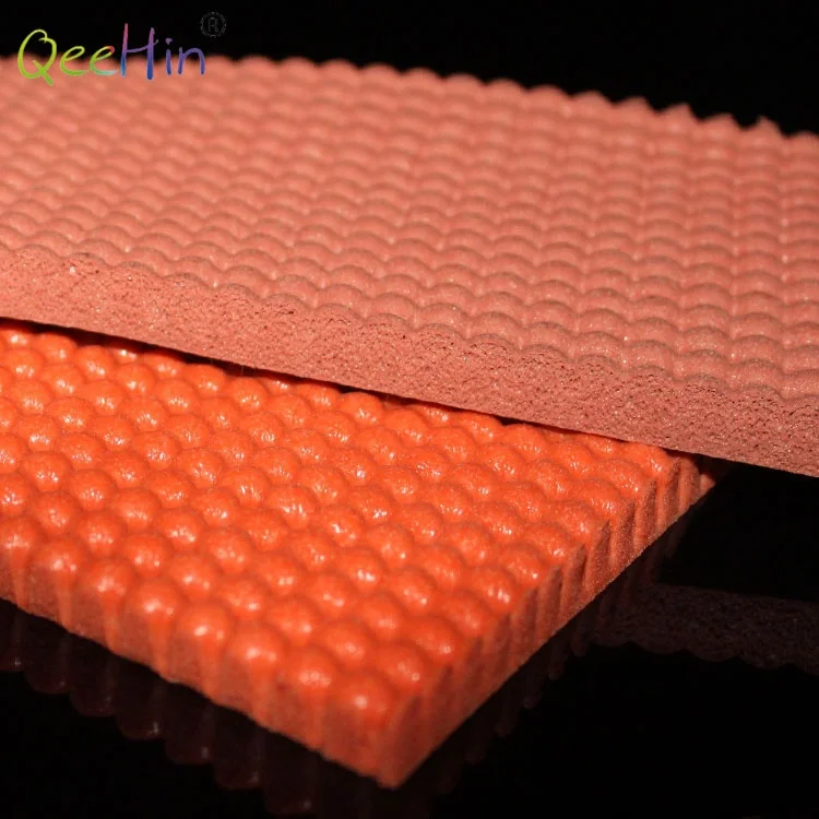 OEM perforated silicone foam pad high temperature resistance elasticity pinhole silicone foam sheet for iron table