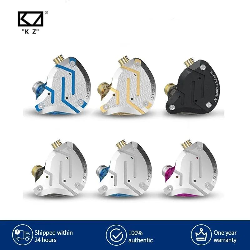 KZ ZS10 PRO 4BA+1DD HIFI Metal Headset Hybrid In-ear Earphone Sport Noise Cancelling Headset KZ ZSN PRO ZST AS16 AS12 AS10 C16