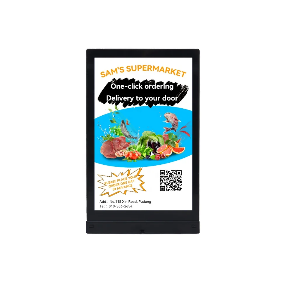 High Quality Support Playback Retail Esl 10.1-inch Full-color Tft Lcd Digital Tag Lcd Price Tag